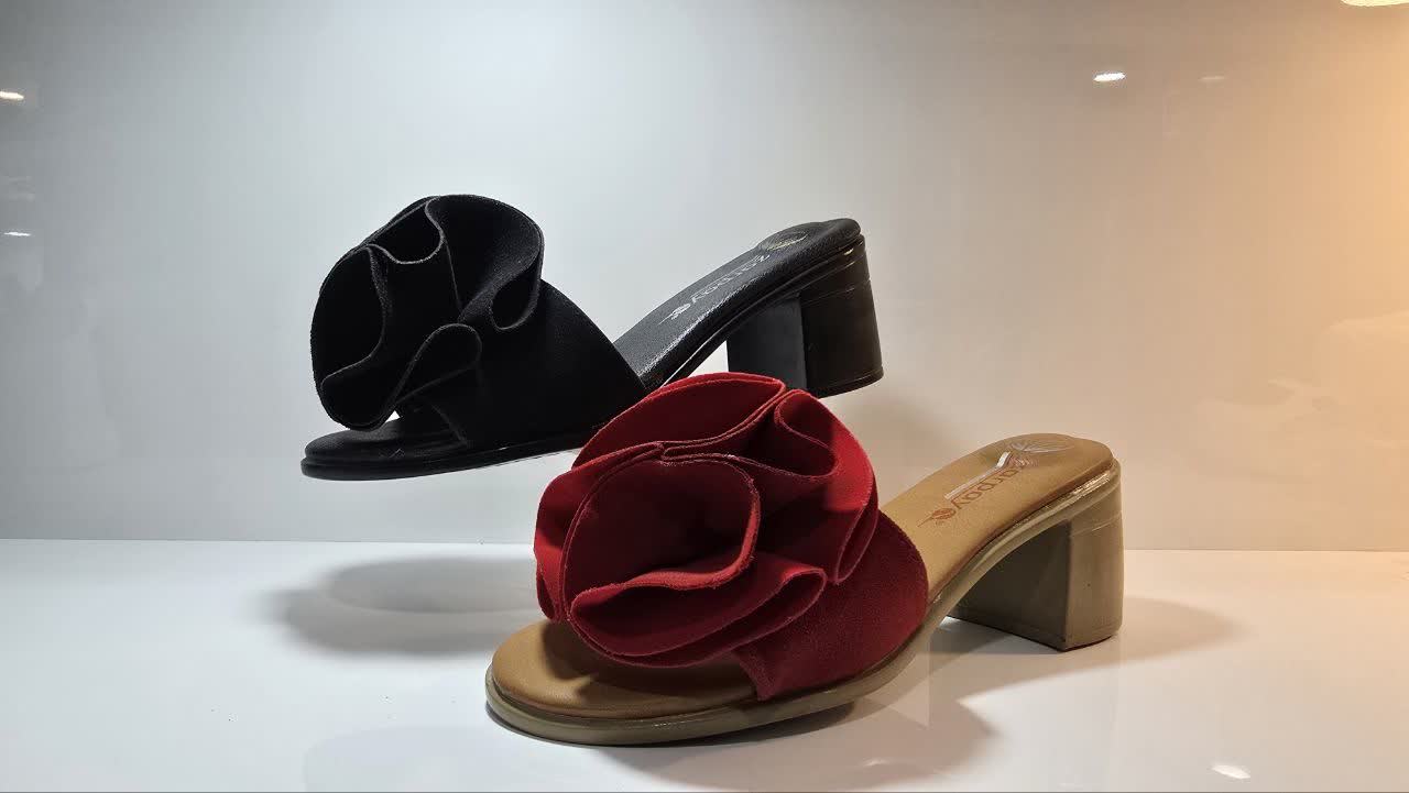 صندل دمپایی گل ،کد زرپا